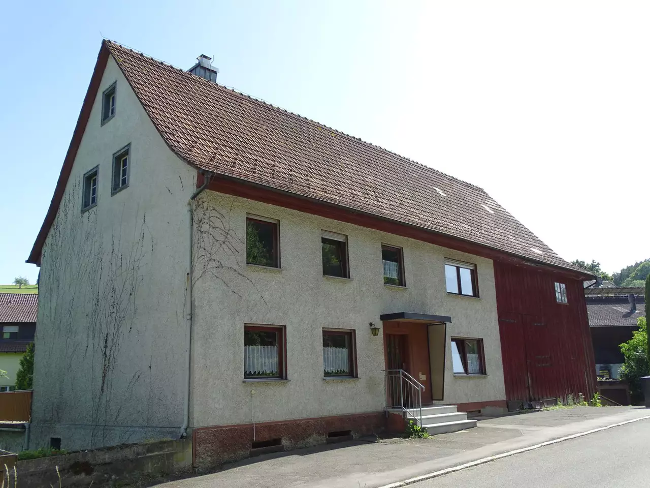 Gro�z�giges Bauernhaus an der Schweizer Grenze